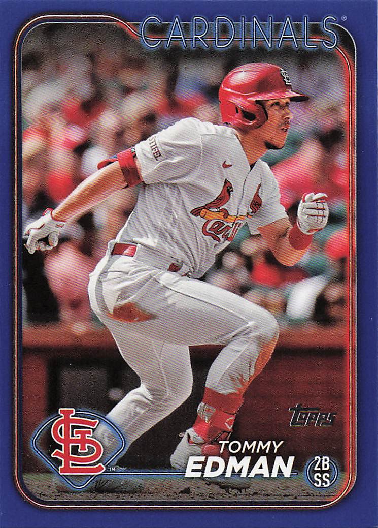 2024 Topps Baseball Gold Tommy Edman #491