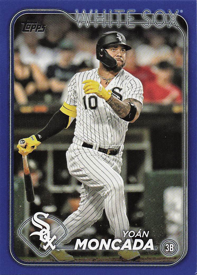 2024 Topps Baseball Royal Blue Yoán Moncada #554