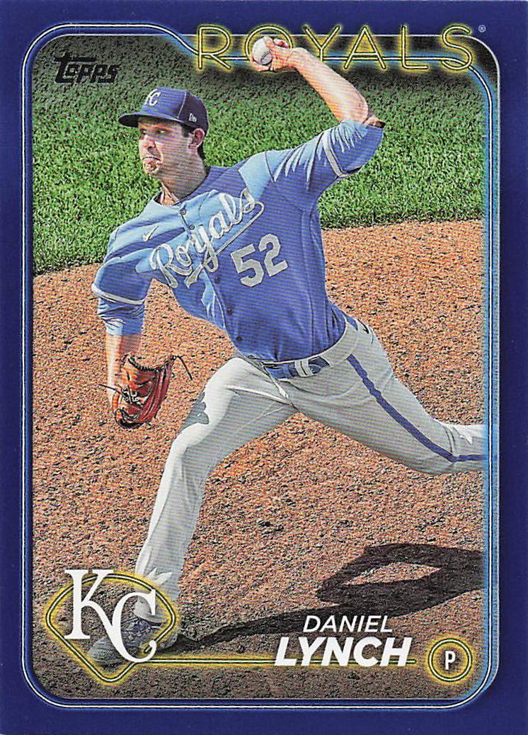2024 Topps Baseball Royal Blue Daniel Lynch #617