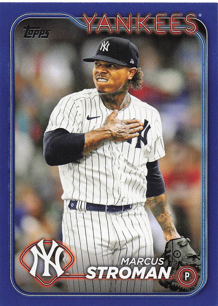 2024 Topps Baseball Royal Blue Marcus Stroman #631