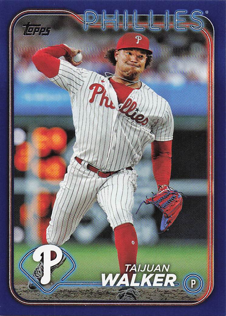 2024 Topps Baseball Royal Blue Taijuan Walker #643