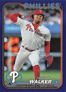 2024 Topps Baseball Royal Blue Taijuan Walker #643