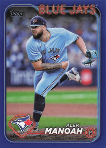 2024 Topps Baseball Royal Blue Alek Manoah #675