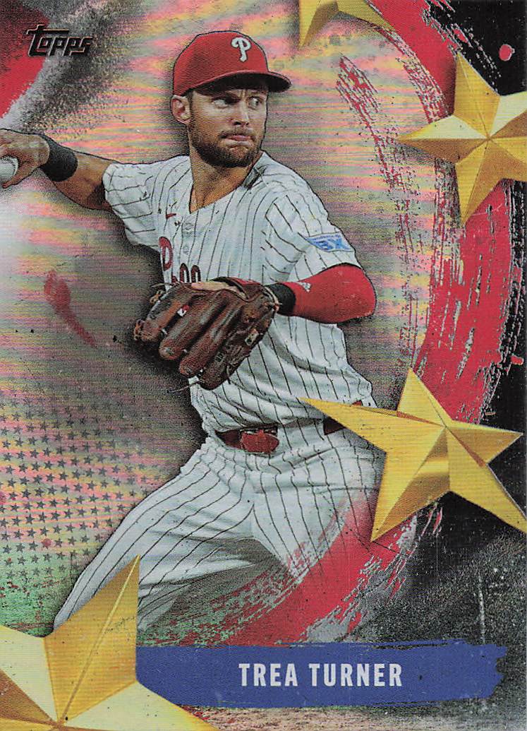 2025 Topps Baseball Stars of MLB Trea Turner #SMLB-49