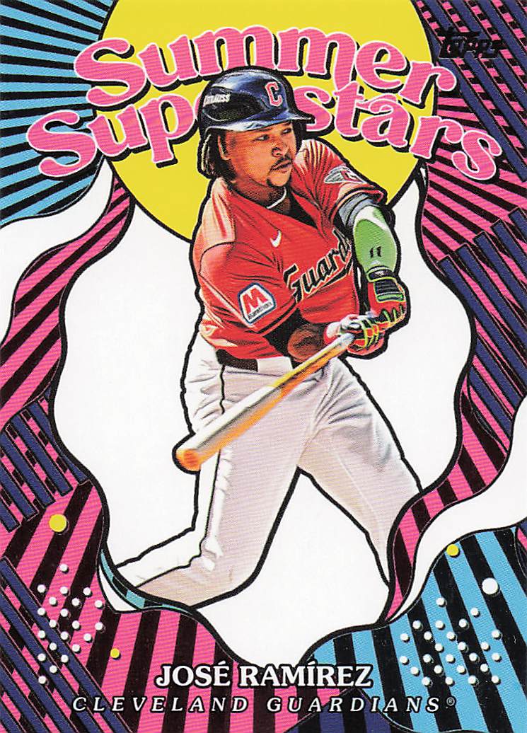 2025 Topps Baseball Summer Superstars José Ramírez #SS-12