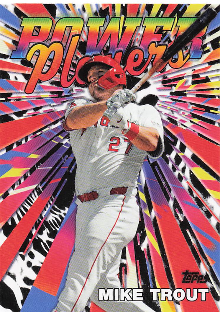 2025 Topps Baseball Power Players Mike Trout #PP-2