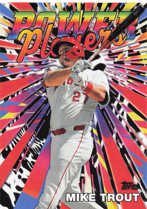 2025 Topps Baseball Power Players Mike Trout #PP-2