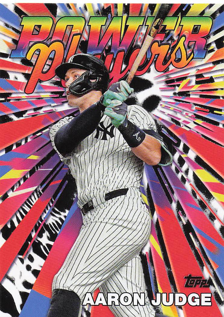 2025 Topps Baseball Power Players Aaron Judge #PP-12