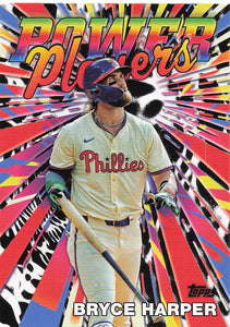 2025 Topps Baseball Power Players Bryce Harper #PP-13
