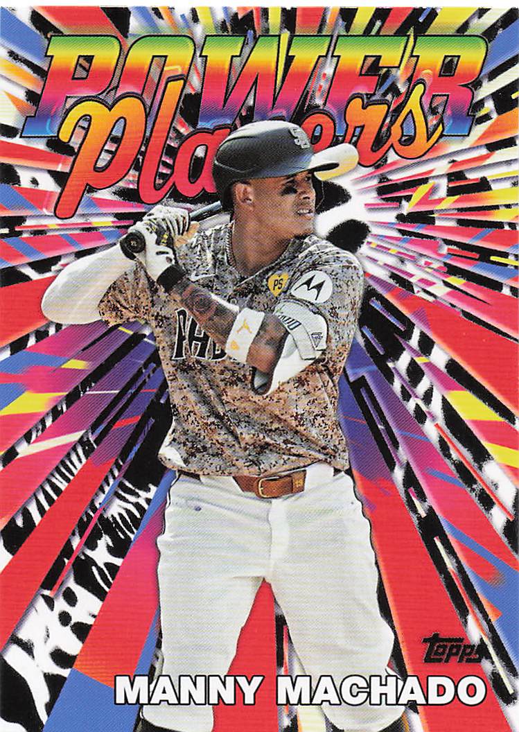 2025 Topps Baseball Power Players Manny Machado #PP-18