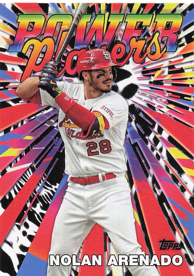 2025 Topps Baseball Power Players Nolan Arenado #PP-19
