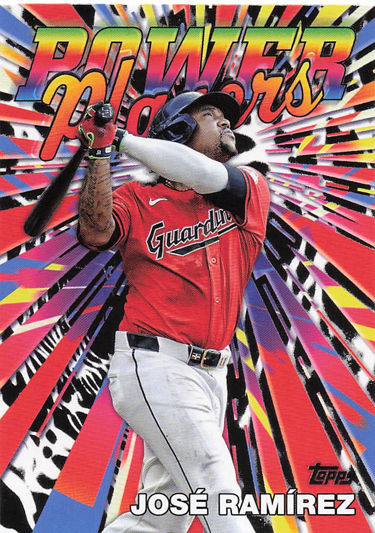 2025 Topps Baseball Power Players José Ramírez #PP-22