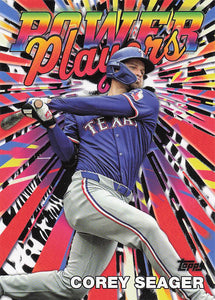 2025 Topps Baseball Power Players Corey Seager #PP-25