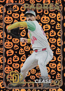 2024 Topps Update Baseball Holiday Jack O'Lanterns Dylan Cease #US115