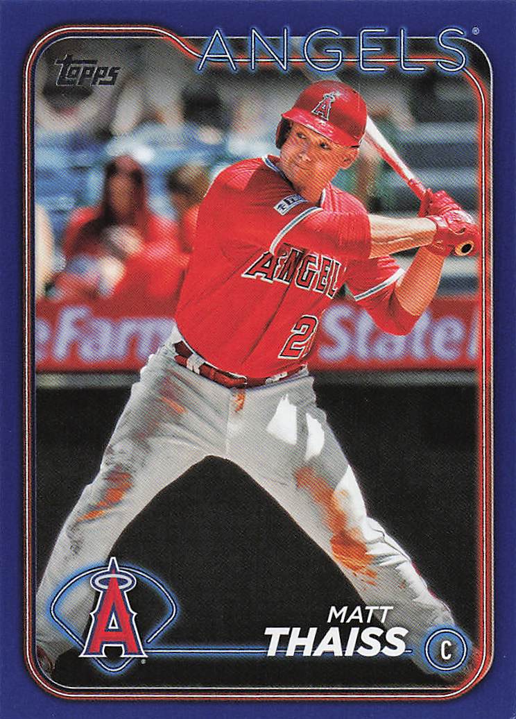 2024 Topps Update Baseball Royal Blue Matt Thaiss #US274