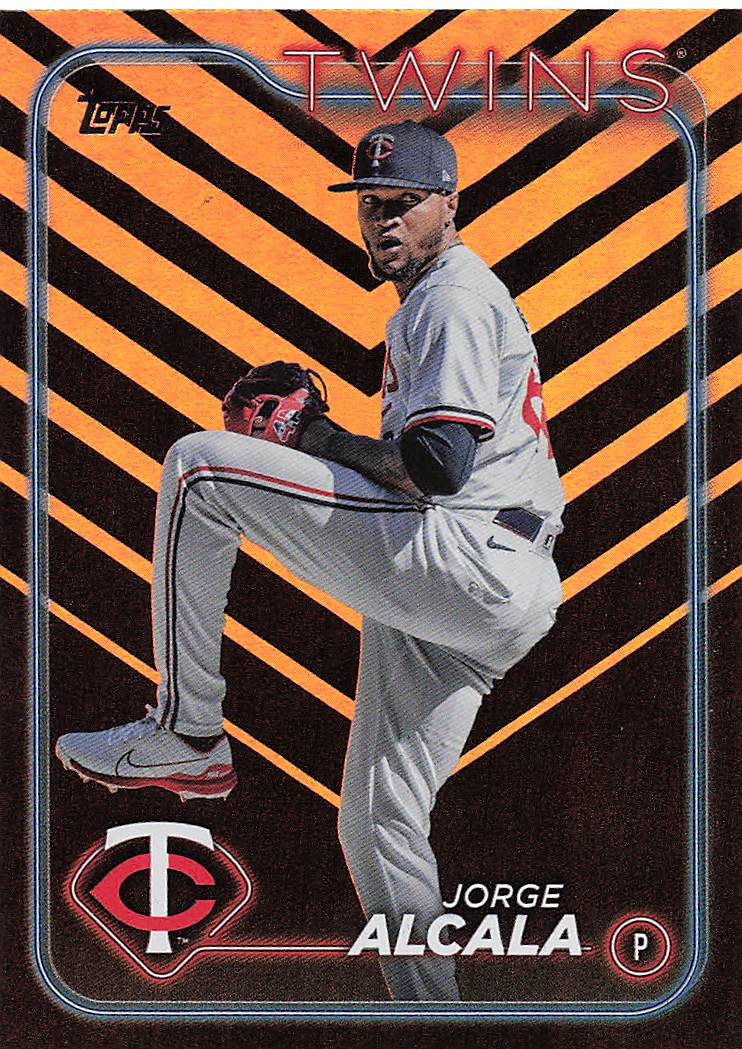 2024 Topps Update Baseball Holiday Jorge Alcala #US4