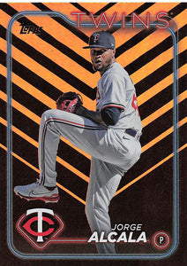 2024 Topps Update Baseball Holiday Jorge Alcala #US4