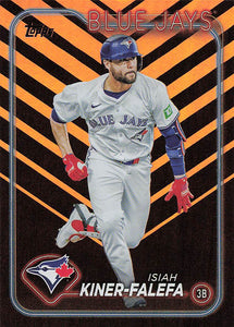 2024 Topps Update Baseball Holiday Isiah Kiner-Falefa #US9