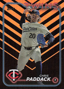 2024 Topps Update Baseball Holiday Chris Paddack #US14