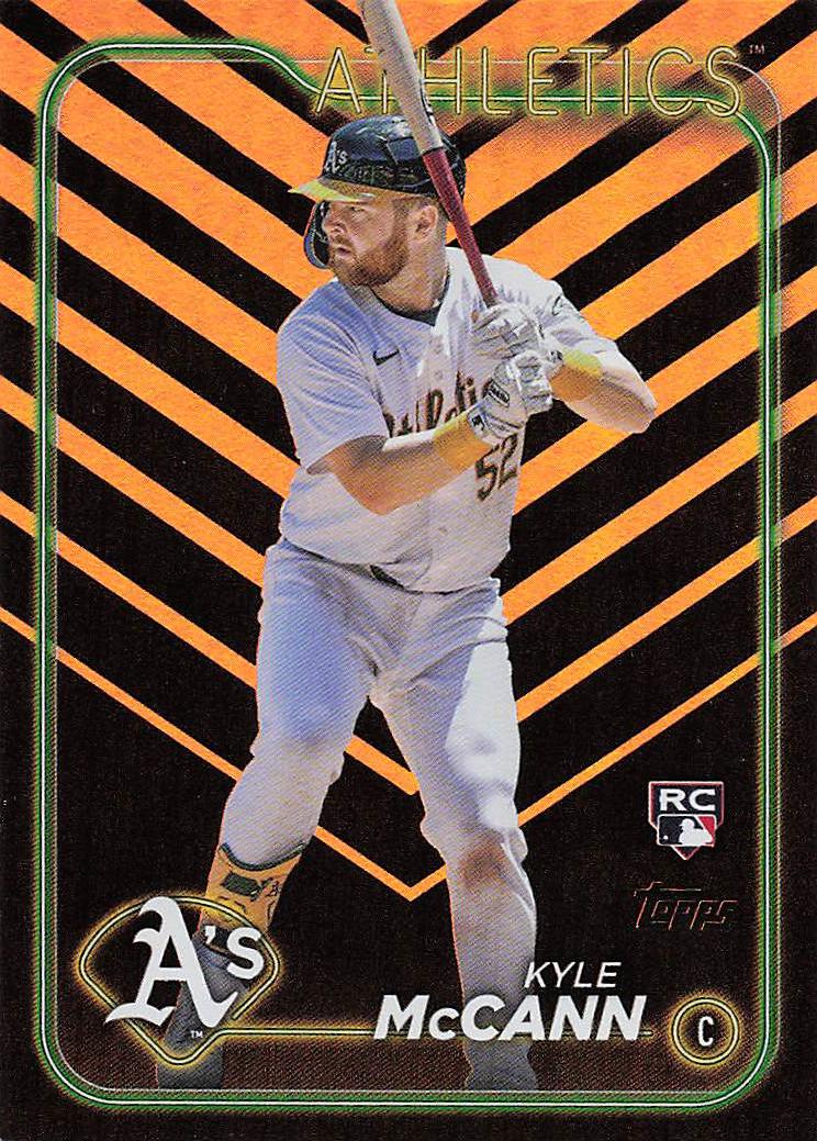 2024 Topps Update Baseball Holiday Kyle McCann #US37 Rookie