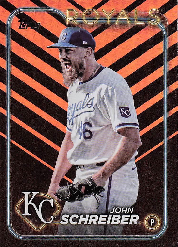2024 Topps Update Baseball Holiday John Schreiber #US60