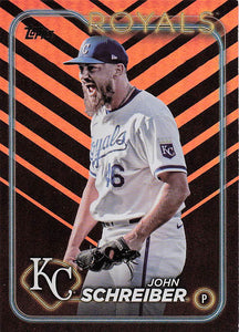 2024 Topps Update Baseball Holiday John Schreiber #US60