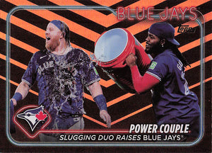 2024 Topps Update Baseball Holiday Vladimir Guerrero Jr.Justin Turner #US63