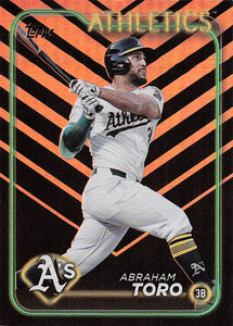 2024 Topps Update Baseball Holiday Abraham Toro #US85