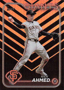2024 Topps Update Baseball Holiday Nick Ahmed #US98
