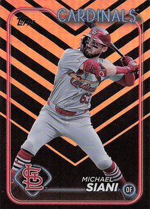 2024 Topps Update Baseball Holiday Michael Siani #US113