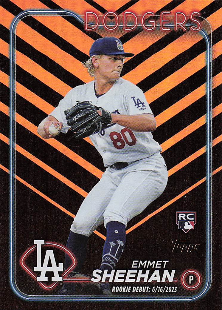 2024 Topps Update Baseball Holiday Emmet Sheehan #US141