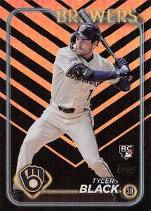 2024 Topps Update Baseball Holiday Tyler Black #US144 Rookie