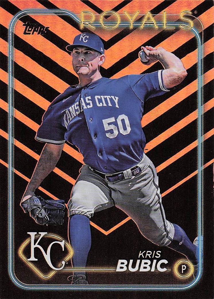 2024 Topps Update Baseball Holiday Kris Bubic #US148