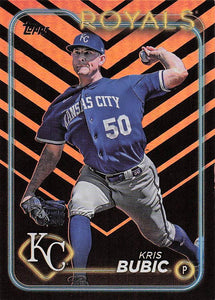 2024 Topps Update Baseball Holiday Kris Bubic #US148