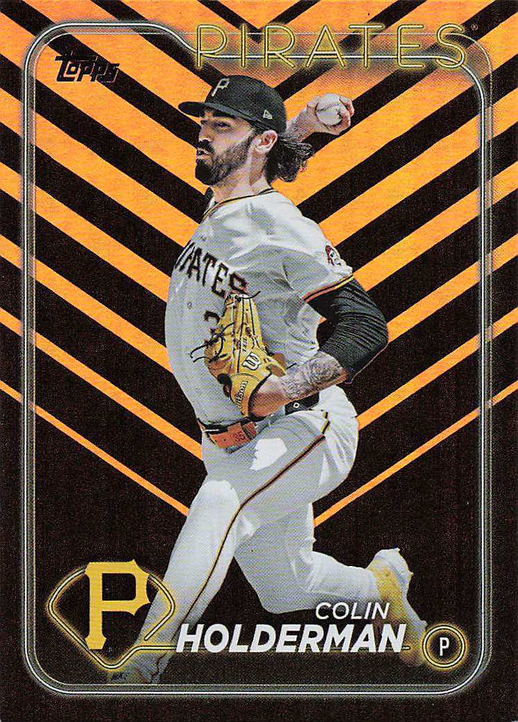 2024 Topps Update Baseball Holiday Colin Holderman #US172