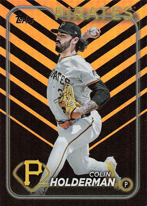 2024 Topps Update Baseball Holiday Colin Holderman #US172