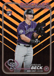 2024 Topps Update Baseball Holiday Jordan Beck #US198