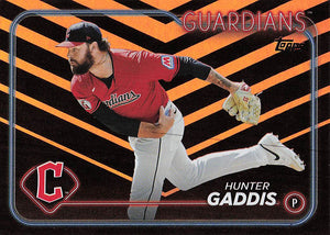 2024 Topps Update Baseball Holiday Hunter Gaddis #US211