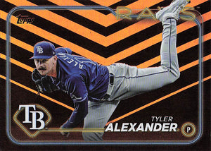 2024 Topps Update Baseball Holiday Tyler Alexander #US235