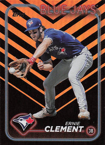2024 Topps Update Baseball Holiday Ernie Clement #US344