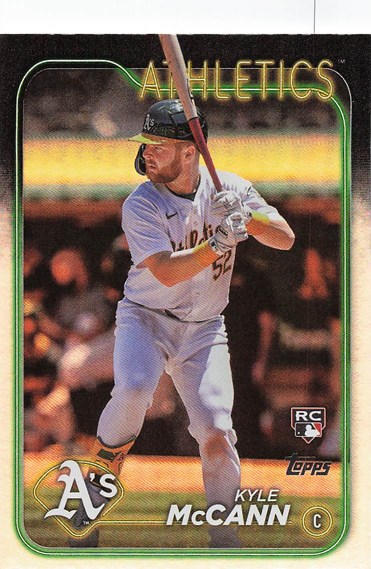 2024 Topps Update Baseball Rainbow Foil Kyle McCann #US37 Rookie