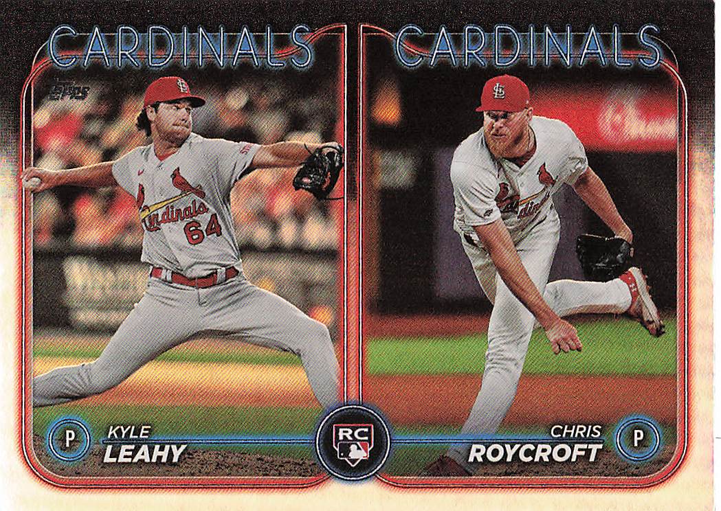 2024 Topps Update Baseball Rainbow Foil Kyle Leahy / Chris Roycroft RCOM #US189