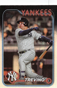 2024 Topps Update Baseball Rainbow Foil Jose Trevino #US228