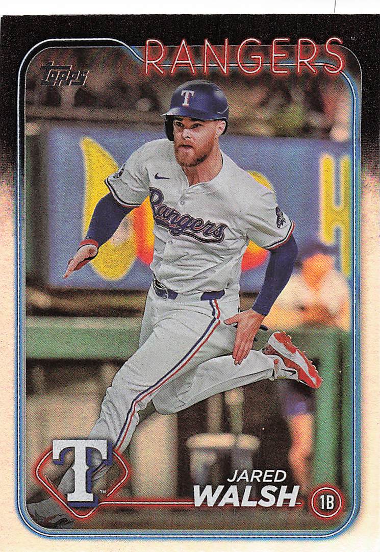 2024 Topps Update Baseball Rainbow Foil Jared Walsh #US286
