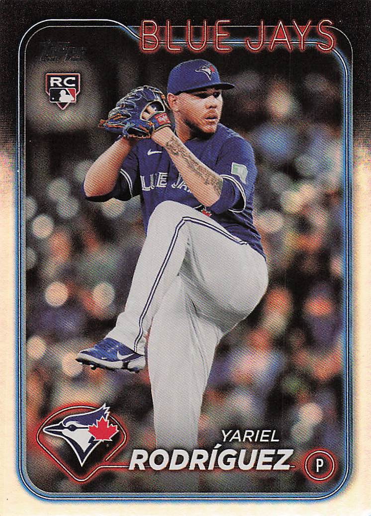 2024 Topps Update Baseball Rainbow Foil Yariel Rodríguez #US317 Rookie
