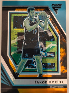 2022-23 Panini Flux Basketball Solar Eclipse Jakob Poeltl #61