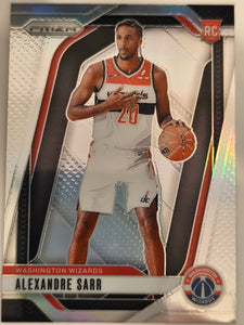 2024-25 Panini Prizm Basketball Prizms Silver Alexandre Sarr #264