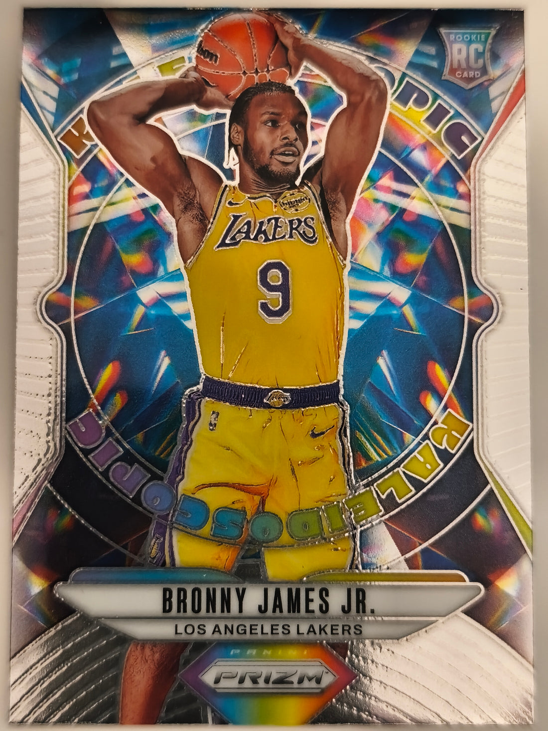 2024-25 Panini Prizm Basketball Kaleidoscopic Bronny James Jr. #17