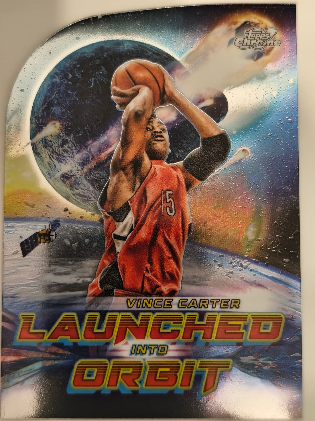 2023-24 Topps Chrome Cosmic Basketball Launched Into Orbit Vince Carter #LIO-22