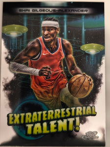 2023-24 Topps Cosmic Extraterrestrial Talent Shai Gilgeous-Alexander #ET-20